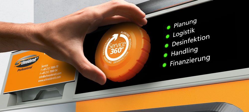 Schneidereit Service 360° – Wir sind immer für Sie da.